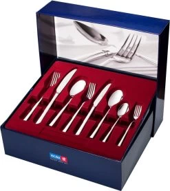 Sola Bestekset Luxor - Modern - 8 Persoons - 70 Delig - Zilverwit Edelstaal 18/10 - RVS - Zilver -Keukenbenodigdheden Winkel 1068x1200 1