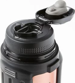 Lock&Lock Thermoskan - Isoleerkan - Thee En Koffie - Lekvrij - 1,5 Liter - RVS - Inklapbaar Handvat - Koper Roze -Keukenbenodigdheden Winkel 1088x1200