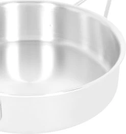 Demeyere Industry 5 - Sauteerpan Met Deksel - 28 Cm - RVS -Keukenbenodigdheden Winkel 1126x1200