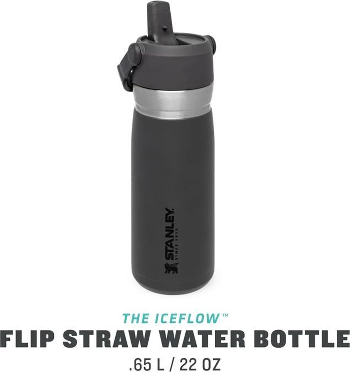 Stanley The IceFlow™ Flip Straw Water Bottle 0,65L - Thermosfles - Saffron 12 Stanley The IceFlow™ Flip Straw Water Bottle 0,65L - Thermosfles - Saffron - Afbeelding 12