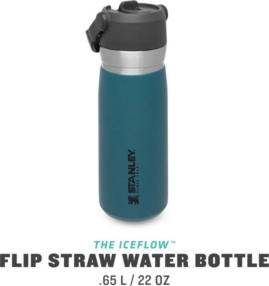 Stanley The IceFlow™ Flip Straw Water Bottle 0,65L - Thermosfles - Saffron 8 Stanley The IceFlow™ Flip Straw Water Bottle 0,65L - Thermosfles - Saffron - Afbeelding 8