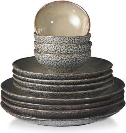 Nieuwe Producten 7 Herman Den Blijker Serviesset - 12-delig - 4 Persoons