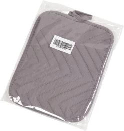 Roegaarden Pannenlappen - Pannenlap - 2 Stuks - Met Insteekvakken - Grijs -Keukenbenodigdheden Winkel 1141x1200