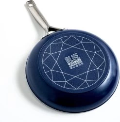 Blue Diamond, Keramische Koekenpan Verrijkt Met Diamantdeeltjes – Inductie Koekenpan Ø 24 Cm – PFAS En PHOA Vrij -Keukenbenodigdheden Winkel 1174x1200