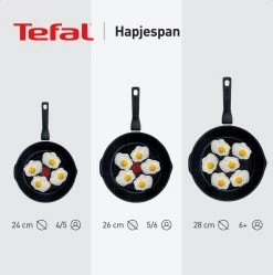 Tefal Robusto - Hapjespan - Ø26 Cm - Met Deksel -Keukenbenodigdheden Winkel 1192x1200 1