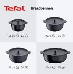 Tefal Trattoria Braadpan - Ø24 Cm 22 Tefal Trattoria Braadpan - Ø24 Cm -Keukenbenodigdheden Winkel 1194x1200 2