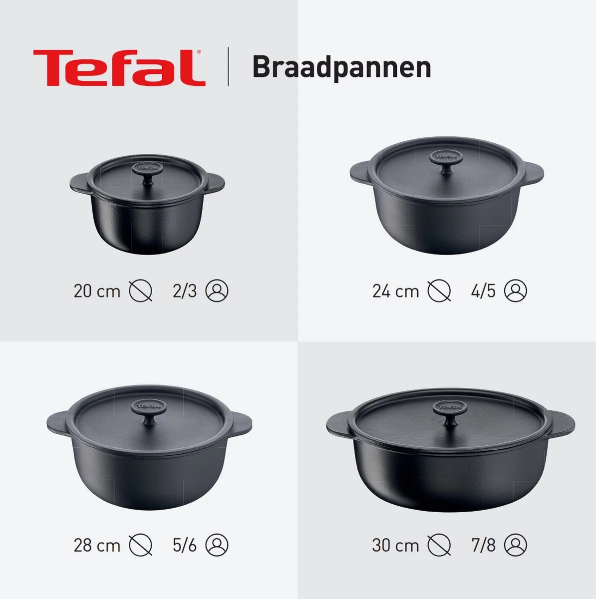 Tefal Trattoria Braadpan - Ø24 Cm 11 Tefal Trattoria Braadpan - Ø24 Cm - Afbeelding 11