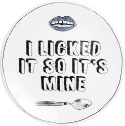 Blond Amsterdam - X Noir - Bord - I Licked - Ø 22 Cm