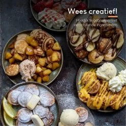 Ocina Poffertjespan Accessoires Set - Doseerfles - Poffertjes Spuitfles - 6x Poffertjes Vork - Kwast - Siliconen Kwast - Bakkwast - Gratis Poffertjes E-Book -Keukenbenodigdheden Winkel 1198x1200 9