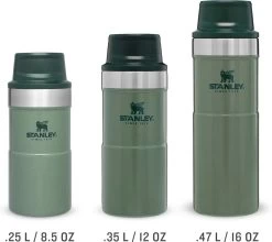 Stanley The Trigger-Action Travel Mug 0,25L - Thermosfles - Hammertone Green -Keukenbenodigdheden Winkel 1200x1070 2
