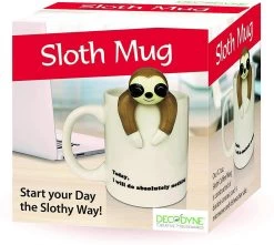 Decodyne Luiaard Luie Grappige Koffiemok, Grappige Cadeaus Voor Vrouwen En Mannen 35 Cl -Keukenbenodigdheden Winkel 1200x1072 2