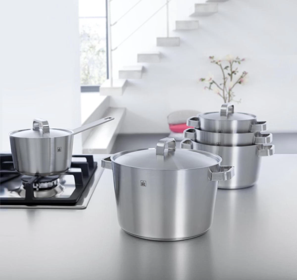 BK Conical+ Pannenset - 7 Delig - Inductie 5 BK Conical+ Pannenset - 7 Delig - Inductie - Afbeelding 5