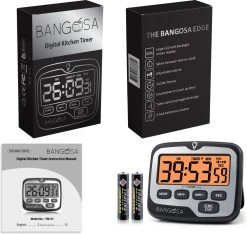 BanGosa® Magnetisch Digitale Kookwekker - Timer - RVS - Keukenwekker Digitaal - Digitale Keuken Timer - Stopwatch Met Magneet 17 BanGosa® Magnetisch Digitale Kookwekker - Timer - RVS - Keukenwekker Digitaal - Digitale Keuken Timer - Stopwatch Met Magneet -Keukenbenodigdheden Winkel 1200x1138 1