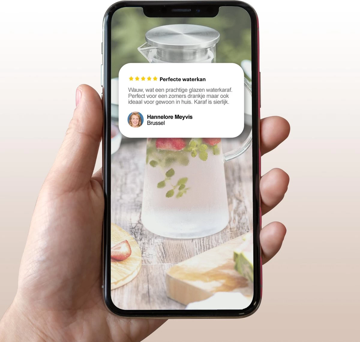 MÊZON® Schenkkan - Glazen Waterkan - Waterkaraf Voor Fruitwater - Multifunctionele Decanteer Karaf - Kan Met Deksel - 1.5L Capaciteit 8 MÊZON® Schenkkan - Glazen Waterkan - Waterkaraf Voor Fruitwater - Multifunctionele Decanteer Karaf - Kan Met Deksel - 1.5L Capaciteit - Afbeelding 8