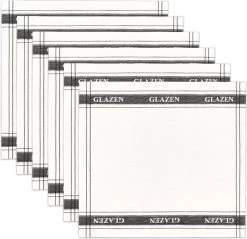 DDDDD Glazendoek / Poleerdoek - White - 6 Stuks -Keukenbenodigdheden Winkel 1200x1163 3