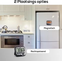 BanGosa® Magnetisch Digitale Kookwekker - Timer - RVS - Keukenwekker Digitaal - Digitale Keuken Timer - Stopwatch Met Magneet 14 BanGosa® Magnetisch Digitale Kookwekker - Timer - RVS - Keukenwekker Digitaal - Digitale Keuken Timer - Stopwatch Met Magneet -Keukenbenodigdheden Winkel 1200x1166 3