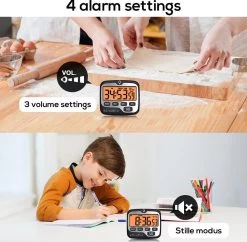 BanGosa® Magnetisch Digitale Kookwekker - Timer - RVS - Keukenwekker Digitaal - Digitale Keuken Timer - Stopwatch Met Magneet 13 BanGosa® Magnetisch Digitale Kookwekker - Timer - RVS - Keukenwekker Digitaal - Digitale Keuken Timer - Stopwatch Met Magneet -Keukenbenodigdheden Winkel 1200x1174 2