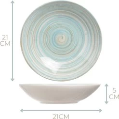 Cosy&Trendy Serviesset 24-delig Turbolino Blauw -Keukenbenodigdheden Winkel 1200x1190 3