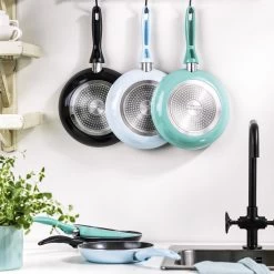 VitaVerde Expert Koekenpannenset Ø 24cm + Ø 28cm - Lichtblauw - Inductie - PFAS-vrij -Keukenbenodigdheden Winkel 1200x1200 102