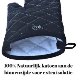 Gohh 2 Canvas Ovenhandschoenen Ovenwanten Zwart - 33 Cm (tot 300 Graden) -Keukenbenodigdheden Winkel 1200x1200 1025