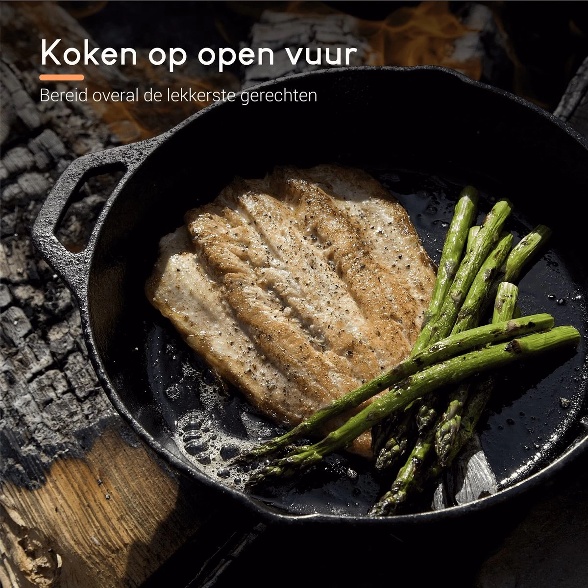 Ocina Gietijzeren Pan – Set Van 3 Stuks – ø25cm, ø19.5cm En ø16cm - Skillet - Koekenpan – Hapjespan – Koekenpan Inductie – Koekenpannenset - Gietijzeren Pan Bbq - Gietijzer - Incl. Receptenboek 8 Ocina Gietijzeren Pan – Set Van 3 Stuks – ø25cm, ø19.5cm En ø16cm - Skillet - Koekenpan – Hapjespan – Koekenpan Inductie – Koekenpannenset - Gietijzeren Pan Bbq - Gietijzer - Incl. Receptenboek - Afbeelding 8