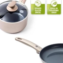 GreenPan Cambridge Koekenpan 20cm - Brons - Inductie - PFAS-vrij -Keukenbenodigdheden Winkel 1200x1200 437