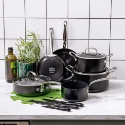 GreenPan Barcelona Infinity Pro Koekenpannenset - 3-delig - Zwart - Inductie - PFAS-vrij -Keukenbenodigdheden Winkel 1200x1200 456