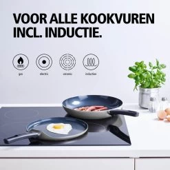 BRABANTIA INDU+ Pannenkoekenpan - Keramische Antiaanbaklaag - Ø 24 Cm - Inductie - Pfas Vrij 9 BRABANTIA INDU+ Pannenkoekenpan - Keramische Antiaanbaklaag - Ø 24 Cm - Inductie - Pfas Vrij -Keukenbenodigdheden Winkel 1200x1200 535