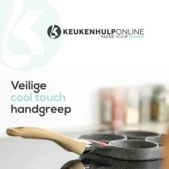 Culistar Pannenkoekenpan Inductie - Pancake Pan - Omeletpan - Omeletmaker - Eierpan - Inclusief Receptenboekje -Keukenbenodigdheden Winkel 1200x1200 55