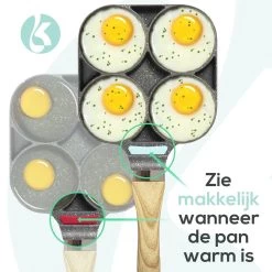 Culistar Pannenkoekenpan Inductie - Pancake Pan - Omeletpan - Omeletmaker - Eierpan - Inclusief Receptenboekje -Keukenbenodigdheden Winkel 1200x1200 56