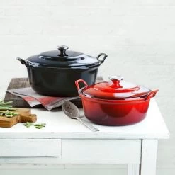 Le Creuset Braadpan Faitout Tradition Kersenrood - ø 24 Cm / 3 Liter -Keukenbenodigdheden Winkel 1200x1200 63