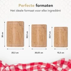 Rochester Snijplanken Hout – Borrelplank – Serveerplank - 3-Delig – Organisch Bamboe – Luxe Design – Hygienisch En Duurzaam -Keukenbenodigdheden Winkel 1200x1200 744