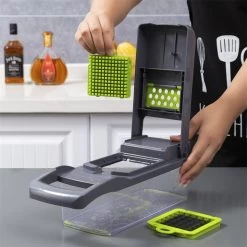 Merkloos Mandoline – Multifunctionele Groentesnijder – Nicer Dicer -Keukenbenodigdheden Winkel 1200x1200 773