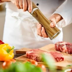 UNBOX Peper En Zoutmolen Set - Pepermolen - Zoutmolen - BBQ Accesoires - Acacia Hout - RVS -Keukenbenodigdheden Winkel 1200x1200 778