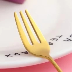 Gebaksvorkjes Donut Set Van 4 Taartvorkjes - Goud -Keukenbenodigdheden Winkel 1200x1200 812