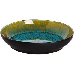Palmer Serviesset Lotus Stoneware 6-persoons 24-delig Zwart Turquoise -Keukenbenodigdheden Winkel 1200x1200 916