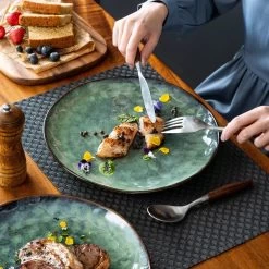 Serviesset 8 Personen - 24 Delig - Handgemaakt Keramiek - Vancasso Groen -Keukenbenodigdheden Winkel 1200x1200 968