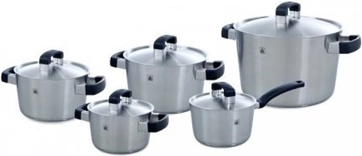 BK Conical Cool Glas Pannenset - 5-delig - Glazen Deksels - Geschikt Voor Alle Warmtebronnen 16 BK Conical Cool Glas Pannenset - 5-delig - Glazen Deksels - Geschikt Voor Alle Warmtebronnen - Afbeelding 16