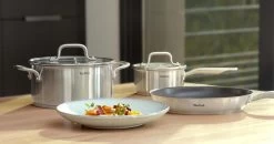 Tefal Virtuoso Pannenset 4-delig - Kookpan Ø 16/20/24 Cm + Steelpan Ø 16 Cm -Keukenbenodigdheden Winkel 1200x633