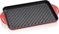 Le Creuset - Gietijzeren Grillplaat - 32x22cm - Kersenrood 13 Le Creuset - Gietijzeren Grillplaat - 32x22cm - Kersenrood -Keukenbenodigdheden Winkel 1200x697 2
