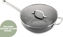 ISENVI Murray Keramische Wokpan Met Deksel 36 CM - RVS Greep -Keukenbenodigdheden Winkel 1200x708 1