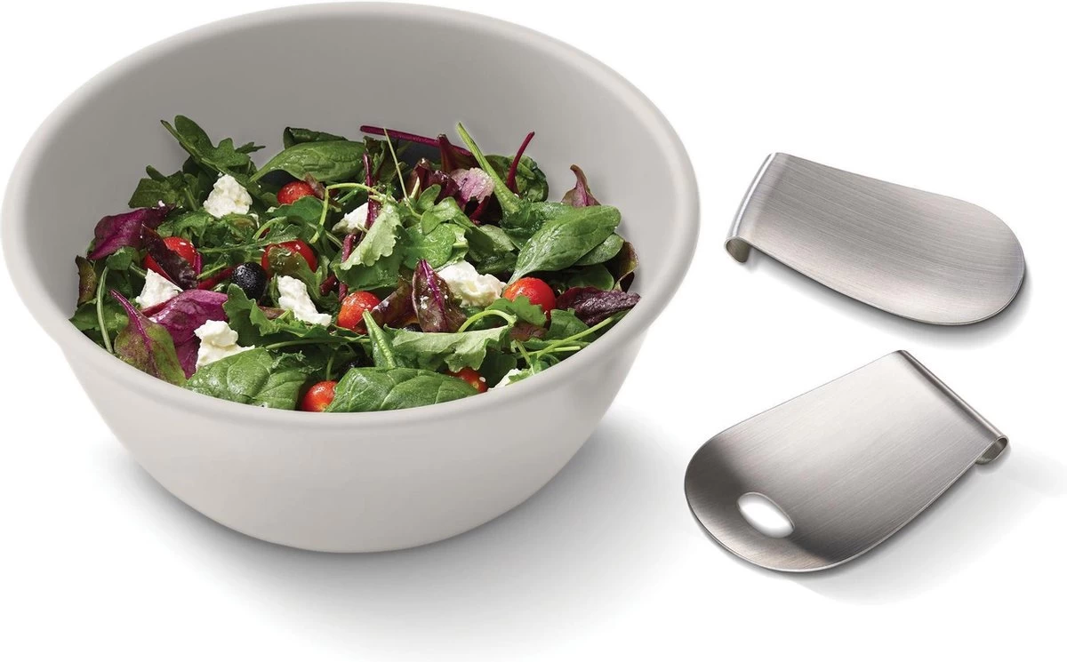 Joseph Joseph - Uno Saladeschaal - Met Saladebestek 9 Joseph Joseph - Uno Saladeschaal - Met Saladebestek - Afbeelding 9