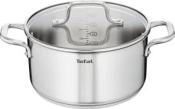 Tefal Virtuoso Pannenset 5 Delig - Hoge Kookpan Ø 22 Cm + Steelpan Ø 16 Cm + Kookpannen Ø 18/20/24 Cm -Keukenbenodigdheden Winkel 1200x749 1