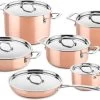Pannenset – 6 Delig – Inductie – Koper DUCQ