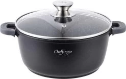 Cheffinger Cooking | Braadpan Met Deksel | 24cm | Alle Warmtebronnen | DC24 -Keukenbenodigdheden Winkel 1200x757 3