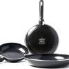 GreenPan Memphis Koekenpannenset - 3-delig - Zwart - Inductie - PFAS-vrij