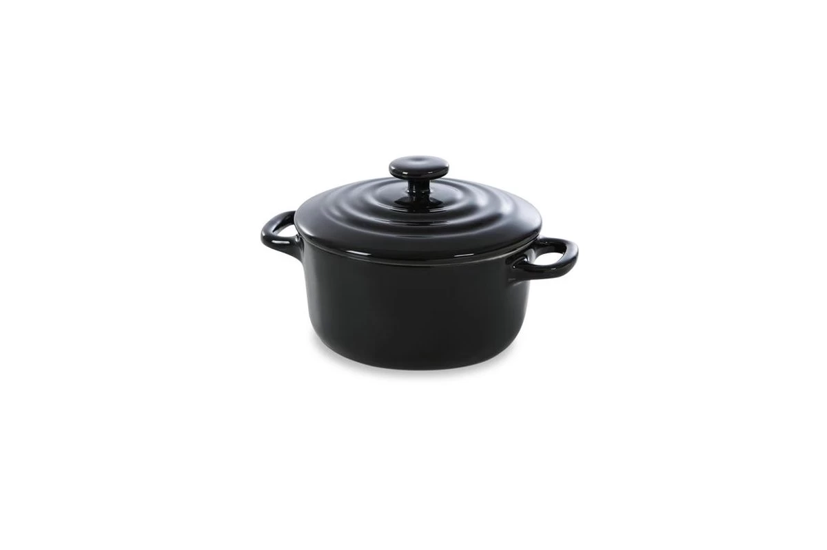 BK Bourgogne Cocotte Ø 10 Cm - 2 Stuks - Zwart - Oven 12 BK Bourgogne Cocotte Ø 10 Cm - 2 Stuks - Zwart - Oven - Afbeelding 12
