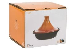 Cosy & Trendy Tajine Zwart / Oranje - Gietijzeren Schaal - Ø25cm - Geschikt Voor Inductie -Keukenbenodigdheden Winkel 1200x799 41