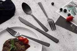 Swiss Pro+ Bestekset In Koffer-72 Delig-12 Persoons-Zwitsers Kwaliteit-Complete Set-100% Roestvrijstaal- Zwart -Keukenbenodigdheden Winkel 1200x799 53