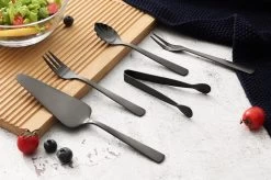 Swiss Pro+ Bestekset In Koffer-72 Delig-12 Persoons-Zwitsers Kwaliteit-Complete Set-100% Roestvrijstaal- Zwart -Keukenbenodigdheden Winkel 1200x799 56